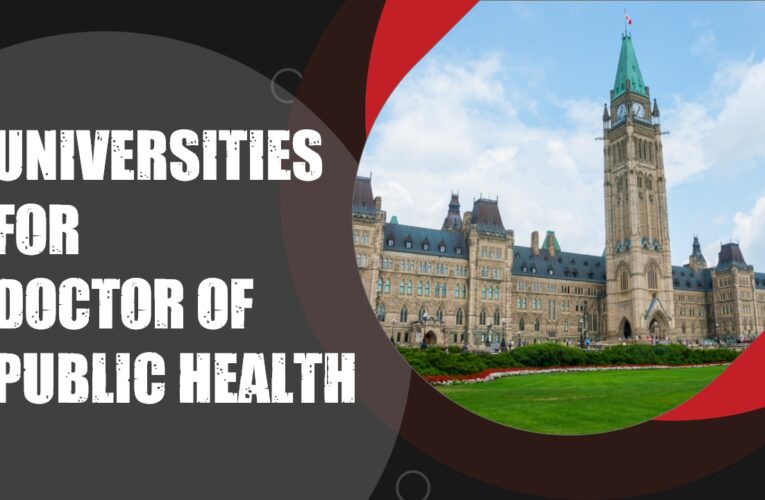 Top 5 Universities for Doctor of Public Health (DrPH) Students in the UK kenocredits.com