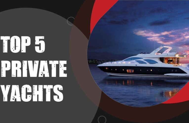 Top 5 Private Yachts in the USA: The Pinnacle of Luxury and Elegance kenocredits.com